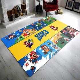 Super Mario Charaktere 28 Teppich