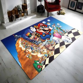 Super Mario Charaktere 33 Teppich