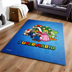 Super Mario Charaktere 40 Teppich