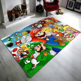Super Mario Charaktere 43 Teppich
