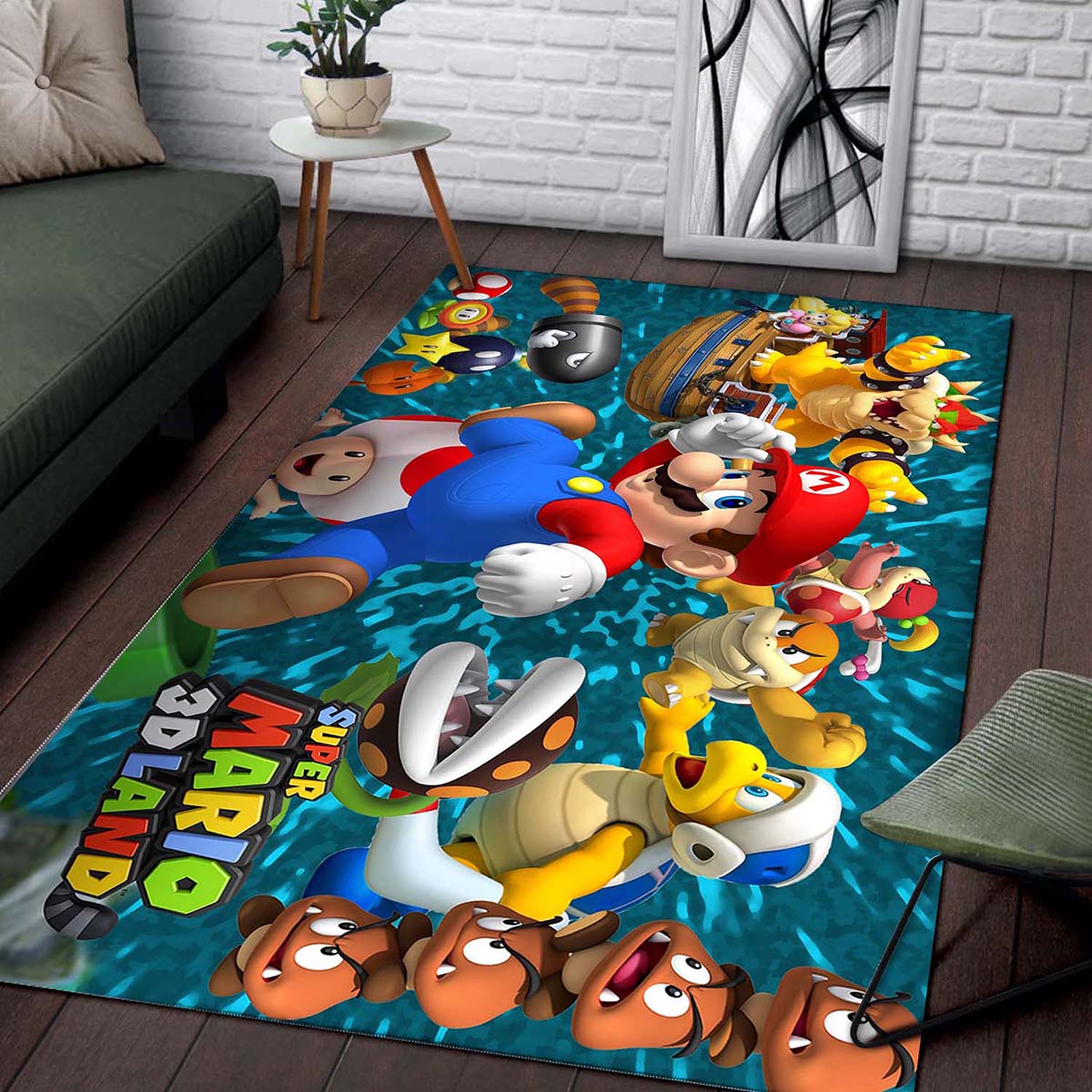 Super Mario Nintendo Video Game 255607 Teppich – Bild 2
