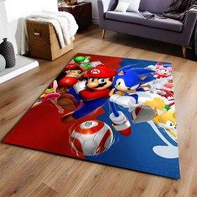 Super Mario & Sonic Nintendo-charaktere Teppich
