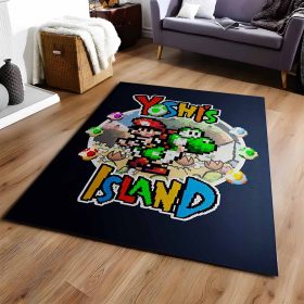 Super Mario Yoshis Island Teppich
