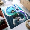 Tanjiro Water Breathing Dragon Teppich