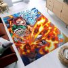 Tanjiro Water Breathing Dragon 6 Teppich