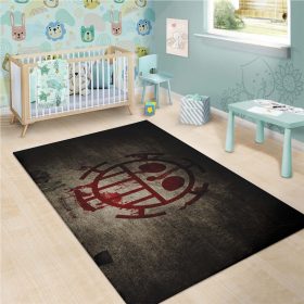 Trafalgar Law Logo Teppich