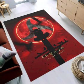 Uchiha Itachi And Naruto Manga L02 Teppich