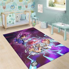 Vegeta Luffy Gear 5 Teppich