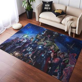 wip avengers infinity war poster Teppich