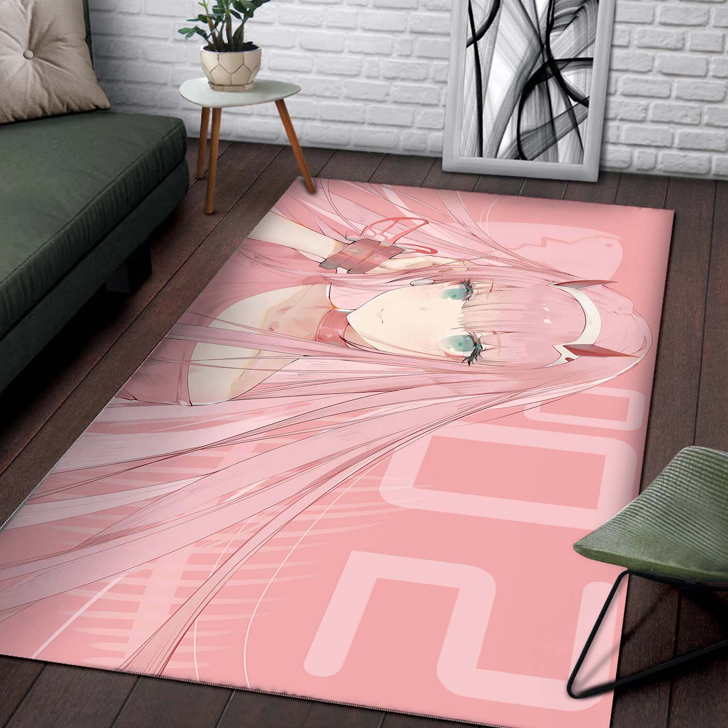 Zero Two Pink Teppich – Bild 2